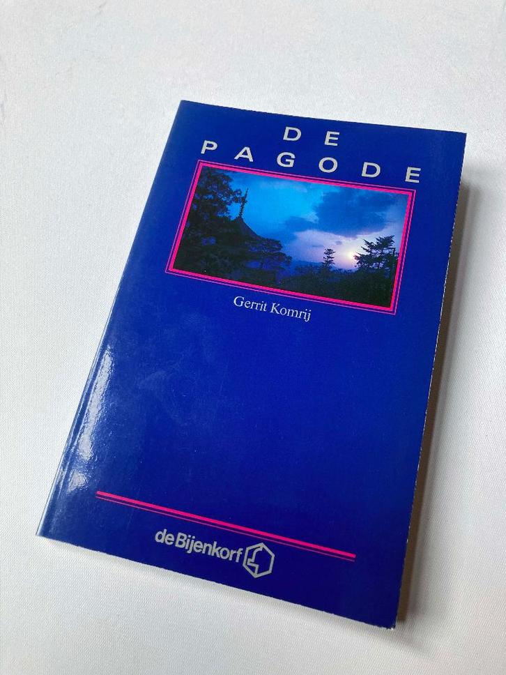 Gerrit Komrij: De Pagode, Boeken, Romans, Gelezen, Nederland, Ophalen of Verzenden
