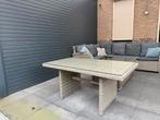 Mooie Wicker Loungeset met Tafel, Meer dan 8 zitplaatsen, Ophalen of Verzenden, Zo goed als nieuw, Loungeset