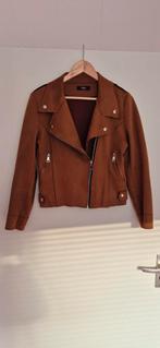 Enjoy stoer jasje /colbert, soort suède, maat M, Kleding | Dames, Maat 38/40 (M), Bruin, Enjoy, Ophalen of Verzenden
