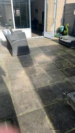 Gratis af te halen 50x50 terras tegels 132stuks., Tuin en Terras, Tegels en Klinkers, Ophalen, Gebruikt, 10 m² of meer, Beton