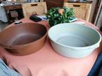 Kattenbak rond, 2x, Dieren en Toebehoren, Ophalen, Gebruikt, Open