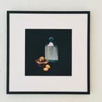 Collage “Stilleven met blauwe fles”, Ophalen of Verzenden