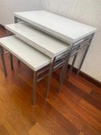 Retro Bijzettafeltjes zestiger jaren 3 stuks, Verzamelen, Retro, Ophalen of Verzenden, Huis en Inrichting