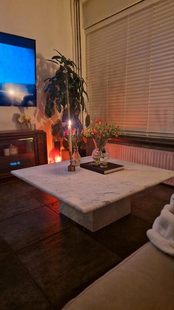 Marmeren Salontafel - Minimalistisch Design beschikbaar voor biedingen