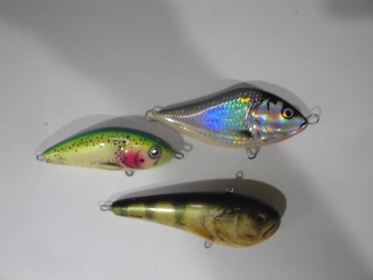 Salmo Jerkbaits, Watersport en Boten, Hengelsport | Roofvissen, Zo goed als nieuw, Overige typen, Ophalen of Verzenden