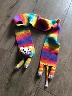 Poezen Sjaal Regenboog Kleuren, Ophalen of Verzenden, Zo goed als nieuw, Jongen of Meisje, Sjaal