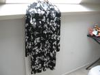 Soepel IZ NAIZ doorknoop jurk blouse tuniek jas et XXL €25.-, Ophalen of Verzenden, Nieuw, Zwart, Jurk