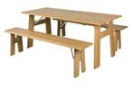 Tuinset Outdoor Avenue Natural, Tuin en Terras, Tuinsets en Loungesets, Ophalen, 4 zitplaatsen, Eettafel, Nieuw