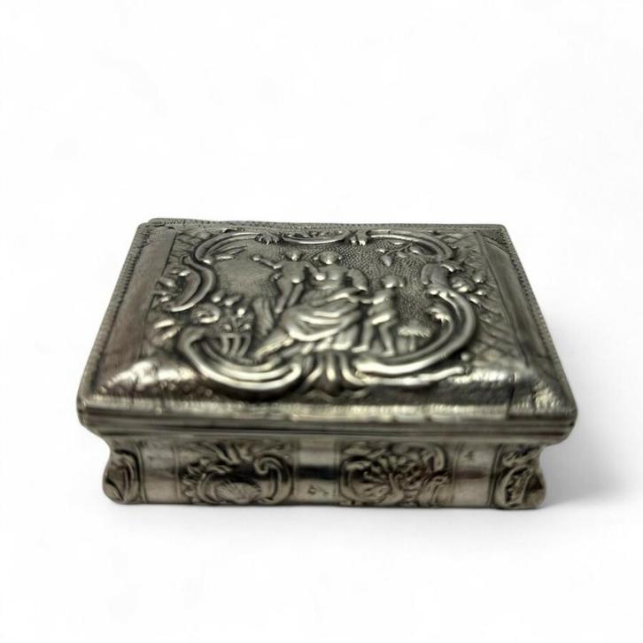 Zilveren snuifdoosje, Jan Mesman Schoonhoven 1792, Antiek en Kunst, Antiek | Goud en Zilver, Zilver, Ophalen of Verzenden