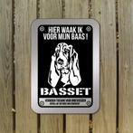 waakbord Basset mat zwart zilver, Dieren en Toebehoren, Nieuw, Ophalen of Verzenden