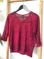 Rode trui met driekwart mouwen - Maat M, Maat 38/40 (M), Ophalen of Verzenden, Zo goed als nieuw, Korte mouw