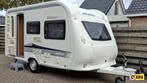 Hobby De Luxe 400 SF incl.Unico Luif. en mover, Caravans en Kamperen, Caravans, Hobby, Bedrijf, Treinzit, 4 tot 5 meter