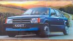 leuke Opel D Kadett folder o.a. Berlina - SR - caravan, Ophalen of Verzenden, Zo goed als nieuw, Opel