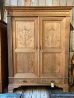 Demontabele Frans Eiken Hangkast kast Landelijk, Ophalen