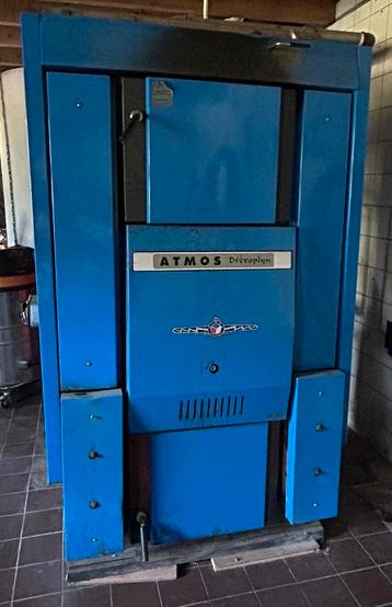 ATMOS Houtvergasser 105kw met extra nieuw binnenwerk beschikbaar voor biedingen