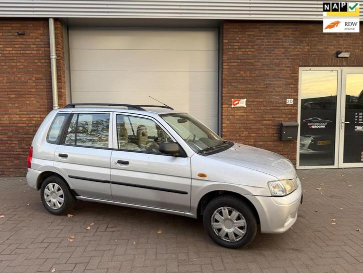 Mazda Demio 1.5 Exclusive|NIEUWE APK, Auto's, Mazda, Bedrijf, Te koop, Demio, Airbags, Centrale vergrendeling, Dakrails, Elektrische buitenspiegels