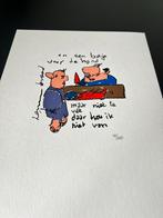 Herman Brood Zeefdruk - Botje voor de Hond - Genummerd, Antiek en Kunst, Ophalen of Verzenden