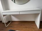 Ikea bureau wit - gratis meenemen, Huis en Inrichting, Tafels | Kaptafels, Ophalen, Gebruikt, Hout, 150 tot 200 cm
