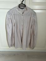 Mooie blouse Nukus maat L licht zand, Maat 38/40 (M), Beige, Ophalen of Verzenden, Zo goed als nieuw