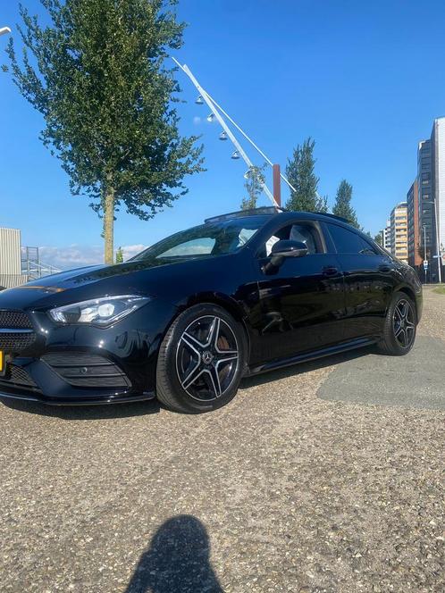 Mercedes-Benz CLA 200 163pk 7G-DCT 2020 Zwart, Auto's, Mercedes-Benz, Particulier, CLA, 360° camera, ABS, Achteruitrijcamera, Adaptive Cruise Control