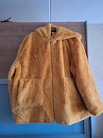 Okergele Teddy Jas maat 48-50, Kleding | Dames, Geel, Maat 46/48 (XL) of groter, Nieuw, Ophalen of Verzenden