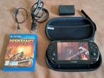 Ps vita slim in nog hele nette staat met spel en toebehoren., Ophalen of Verzenden, Zo goed als nieuw, Zwart