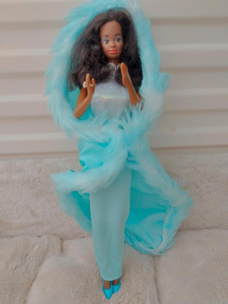 Vintage Mattel Barbie Christie, Verzamelen, Poppen, Gebruikt, Pop, Ophalen of Verzenden