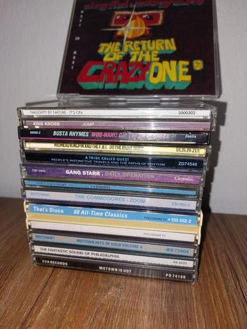 Diverse soul, r&b, disco, hip-hop (verzamel) cd's en cd-sing