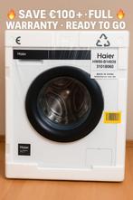 NEW HAIER WASHING MACHINE – SEALED + 2 YEAR WARRANTY / BRAND, 1200 tot 1600 toeren, 8 tot 10 kg, Nieuw, Ophalen of Verzenden