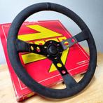 Momo MOD. 07 Black Edition 350mm suede alcantara sportstuur, Ophalen of Verzenden