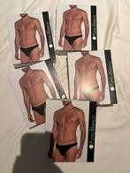 5x polyamide string heren, Verzenden, Zwart, Slip