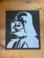 Darth Vader - viltstof laser cut poster 58x50x1 cm, Nieuw, Ophalen of Verzenden, A1 t/m A3, Film en Tv