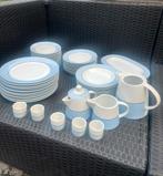 Compleet Sign Servies - Lichtblauw, Ophalen of Verzenden, Zo goed als nieuw, Effen, Porselein