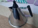 Fluitketel voor gas, 2 l, zilver, Fissler. vintage, design, 2 liter of meer, Ophalen of Verzenden, Zo goed als nieuw, Rvs