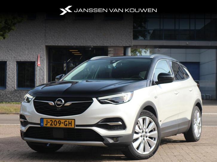 Opel Grandland X 1.6 Turbo Hybrid4 Innovation / Leder / Stoe, Auto's, Opel, Bedrijf, Te koop, Grandland X, 360° camera, 4x4, ABS