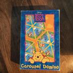 Carousel Domino Winnie the Pooh, Een of twee spelers, Verzenden, Gebruikt, Disney