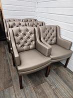 6 Stoelen - nette staat!, Ophalen, Zo goed als nieuw, Chesterfield stijl, Vijf, Zes of meer stoelen