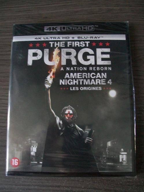 Blu-ray 4K Ultra HD: The First Purge deel 4 (2-disc) in seal, Cd's en Dvd's, Blu-ray, Nieuw in verpakking, Actie, Verzenden