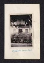 Foto Bilthoven Zuiderkapel Interieur Orgel., Foto, Ophalen of Verzenden, Zo goed als nieuw, 1940 tot 1960