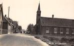 Strijensas Kerk Volk Newo fotokaart jaren 30 Hoeksche Waard, Verzamelen, Zuid-Holland, Ongelopen, 1920 tot 1940, Verzenden