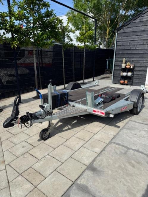 Motor trailer uniek!, Auto diversen, Aanhangers en Bagagewagens, Zo goed als nieuw, Ophalen