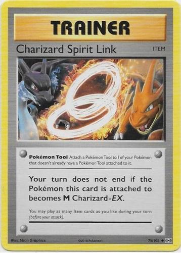 Evolutions,  Charizard Spirit Link [uncommon] 75/108 beschikbaar voor biedingen