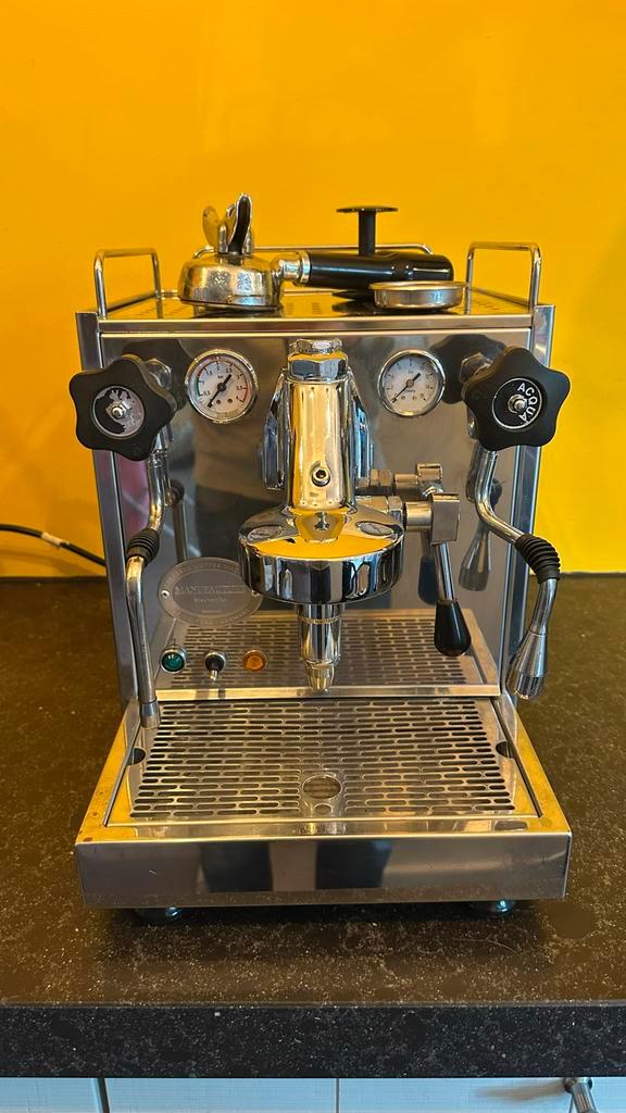 ECM Mechanika 3 Heidelberg Espressomachine, Witgoed en Apparatuur, Koffiezetapparaten, Gebruikt, Gemalen koffie, Espresso apparaat