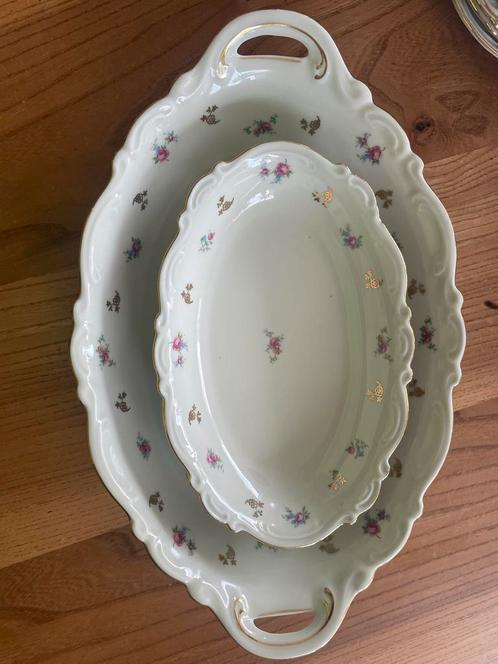Spenzo Servies Roze Roosjes Compleet Ontbijtservies, Antiek en Kunst, Antiek | Servies los, Ophalen