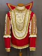 Rood-wit prinsenpak in nette staat + nieuwe steek, maat XL, Carnaval, Maat 56/58 (XL), Ophalen of Verzenden, Zo goed als nieuw