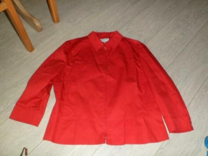Rode zomerjas merk Bandolera, maat 44, Kleding | Dames, Jassen | Zomer, Zo goed als nieuw, Maat 42/44 (L), Rood, Ophalen of Verzenden