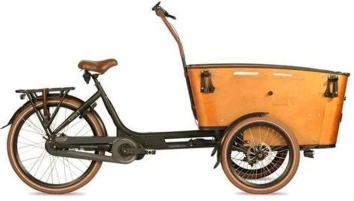 Nieuwe Vogue Carry 3 Bakfiets 7 versn., Fietsen en Brommers, Fietsen | Bakfietsen, Nieuw, Overige merken, 2 kinderen, Elektrisch