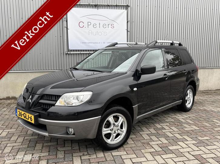 Mitsubishi Outlander VERKOCHT Sport 2.0 LPG G3 Invite+ 2008, Auto's, Mitsubishi, Bedrijf, Outlander, ABS, Airbags, Airconditioning