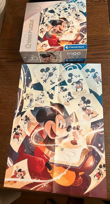 Mooie Legpuzzel Mickey Mouse. 1000 stukjes. Disney. beschikbaar voor biedingen