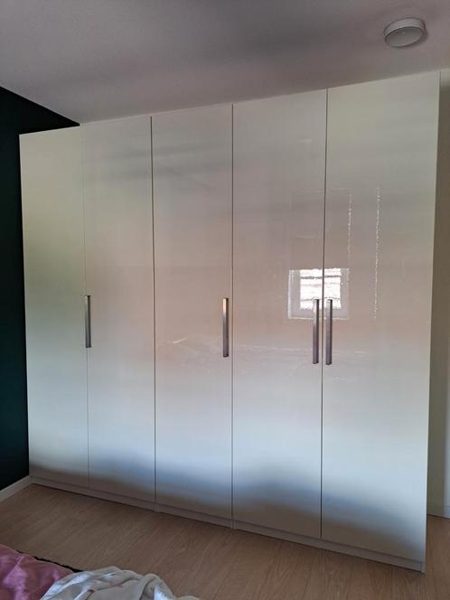 5 x FARDAL deuren wit Ikea Pax + handgrepen, Huis en Inrichting, Kasten | Kledingkasten, Zo goed als nieuw, 200 cm of meer, 50 tot 100 cm